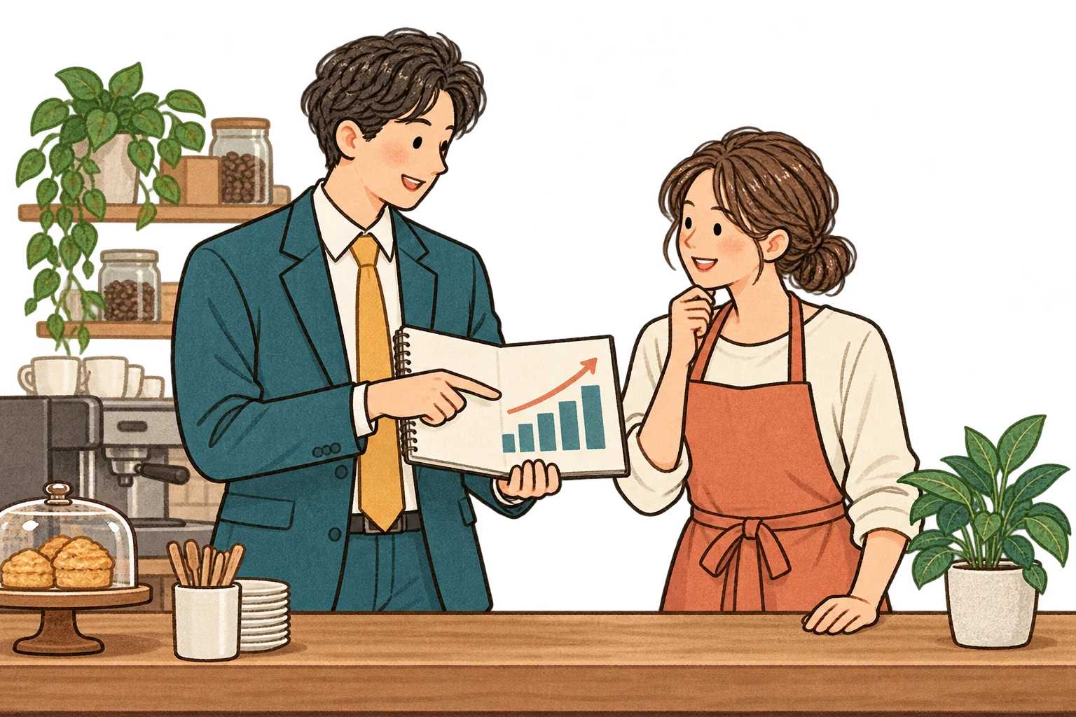 集客・店舗の売上改善の支援イメージ